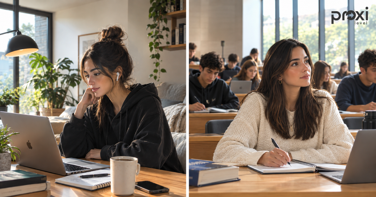 Aprender en línea vs. presencial: ¿cuál es la mejor opción para ti?